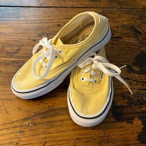 Yellow Vans